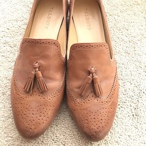 Talbots Oxford tassel loafers